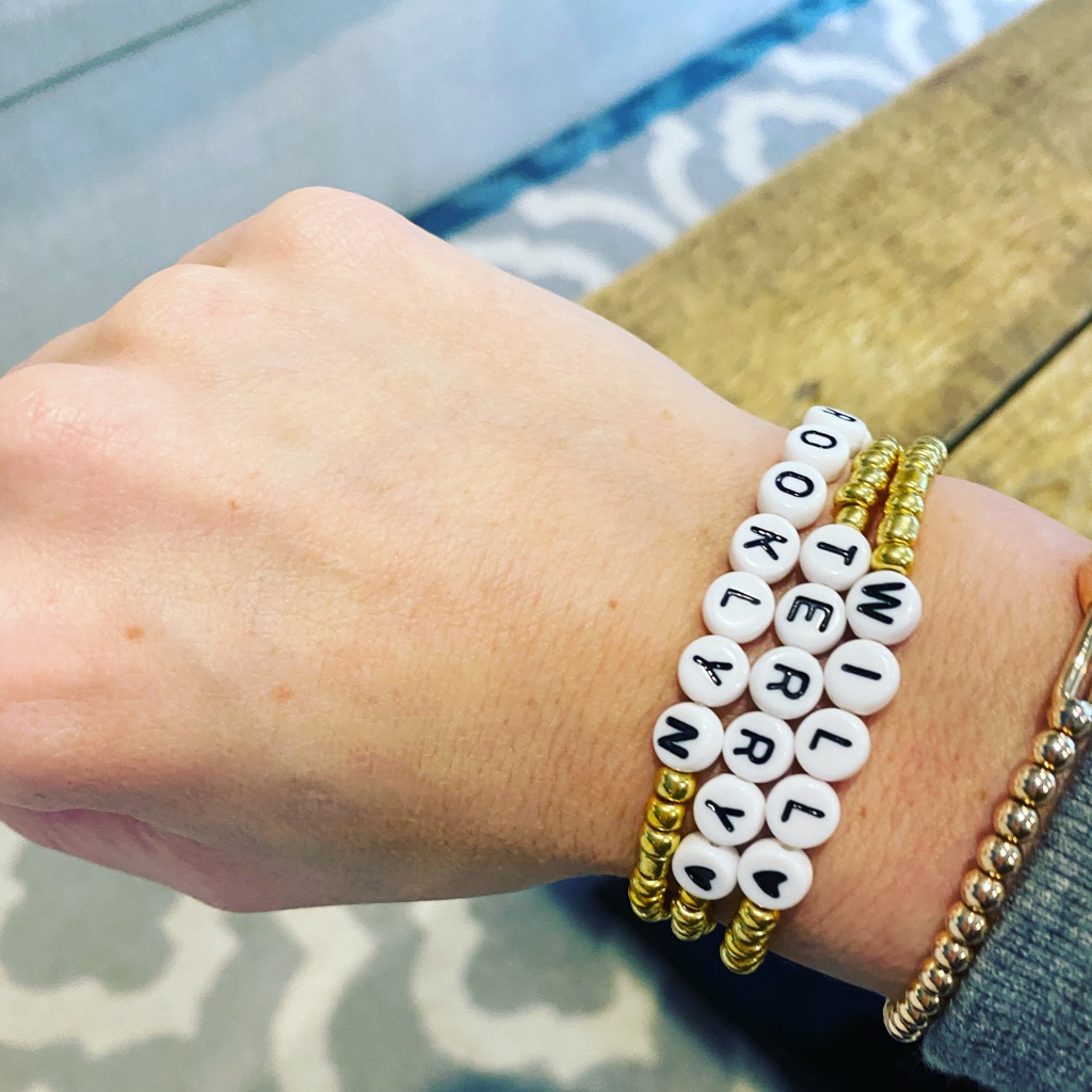 Gold Custom Stackable Bracelets
